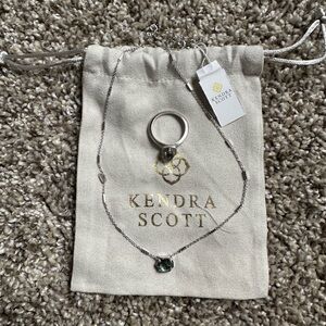 Kendra Scott Necklace and Ring Set